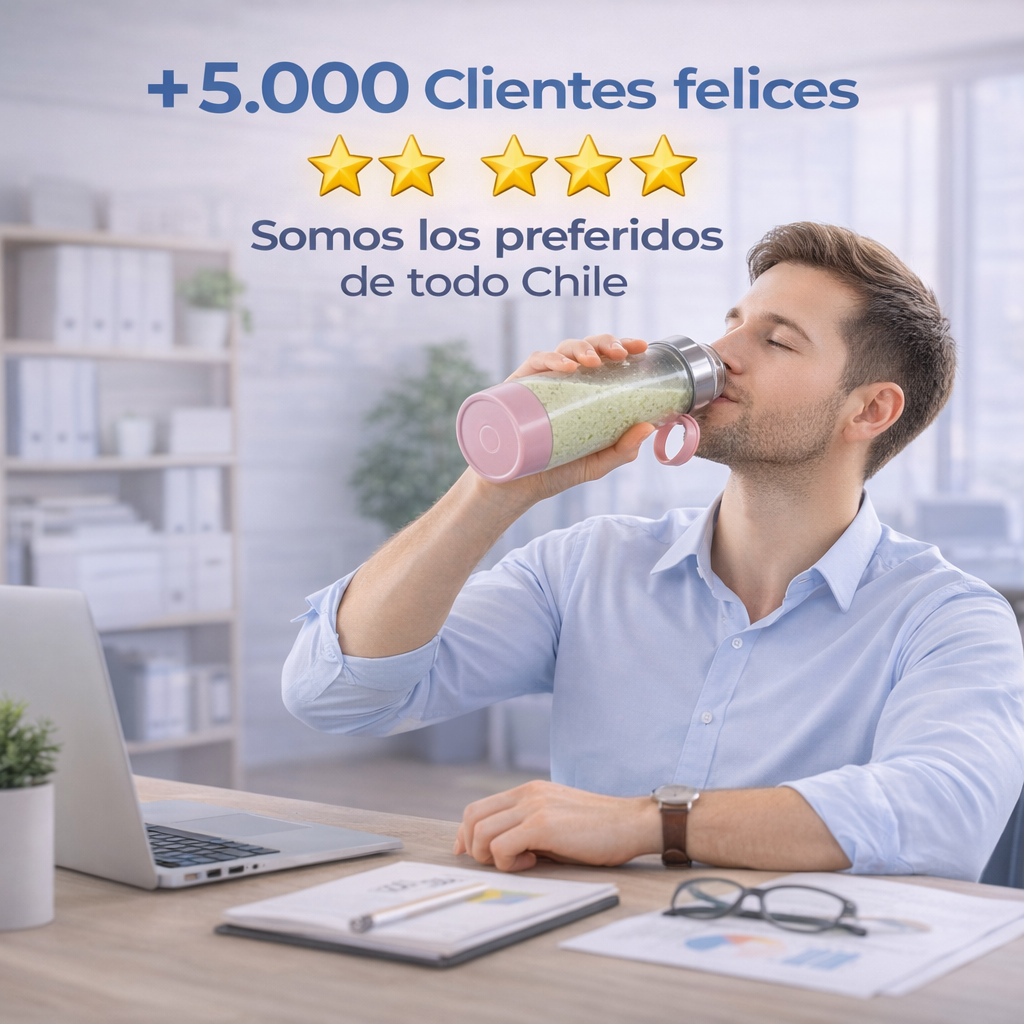 JUGUERA PORTÁTIL (420 ML)🥤 | Batidos frescos donde quieras