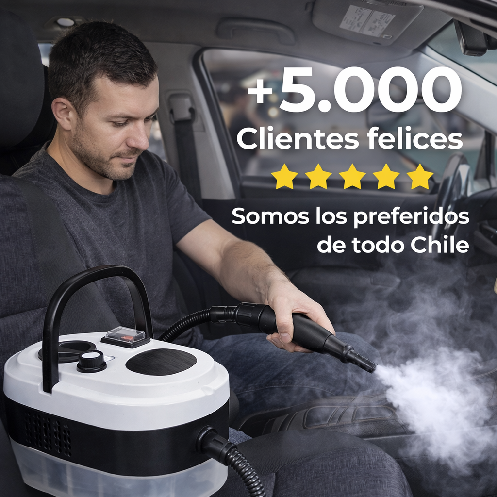 LIMPIADOR A VAPOR 2500W – Desinfección Profunda Sin Químicos🧼✨