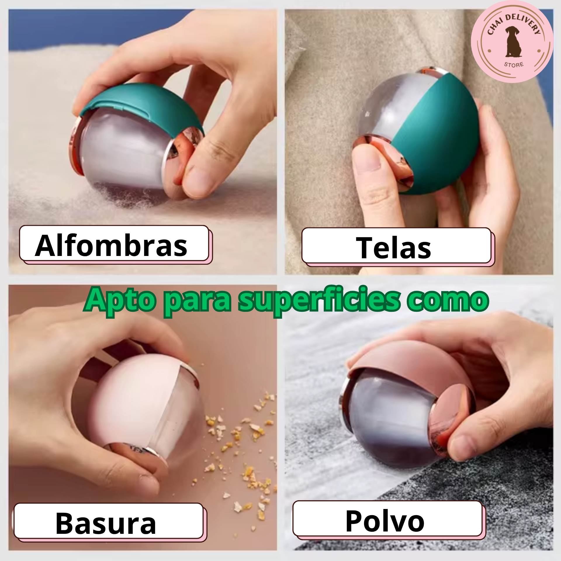 RODILLO QUITA PELUSA LAVABLE