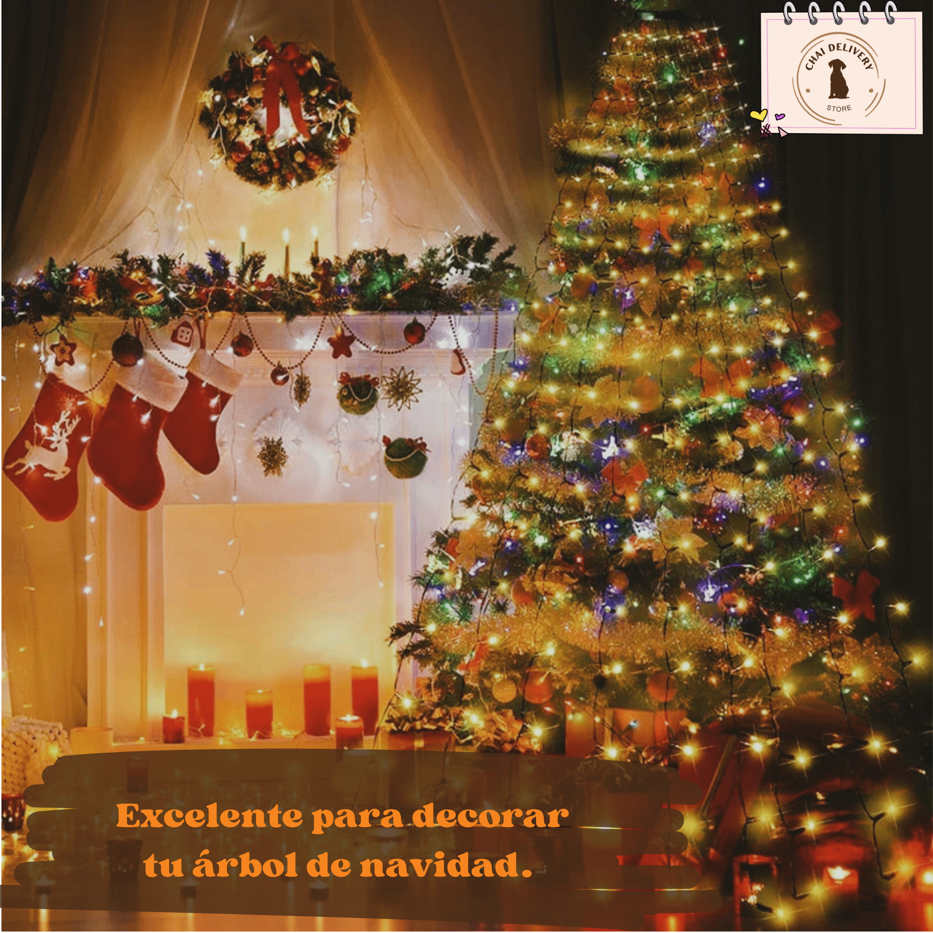 LUCES DECORATIVAS SOLARES LED