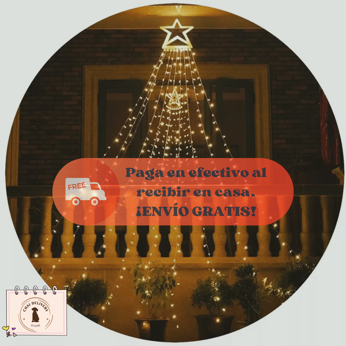 LUCES DECORATIVAS SOLARES LED